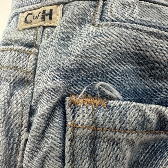 Citizens Of Humanity Emerson Embroidered High Rise boyfriend Slim Jeans 27 - Picture 6 of 16